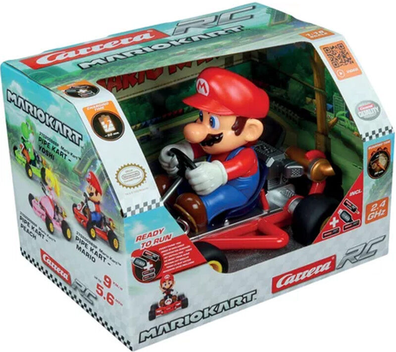Voiture Pipe Kart Mario 24 Ghz R/C Mario kart - Carrera
