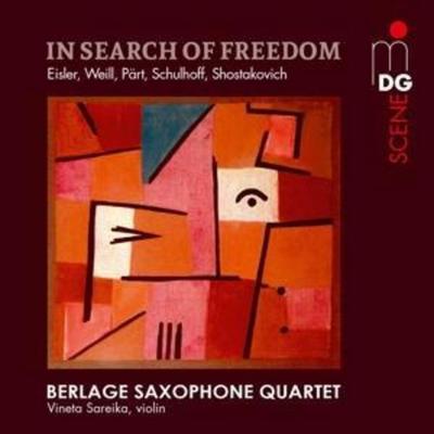 In Search of Freedom - Berlage Saxophone Quartet, CD