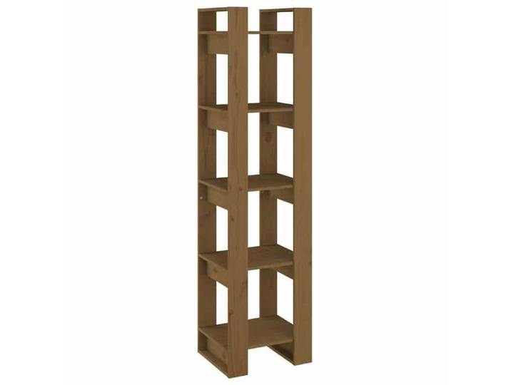 Maison Exclusive - Bibliothèque/Séparateur de pièce Marron miel 41x35x160 cm Pin