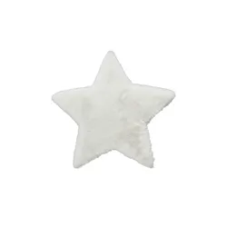 Kinderteppich  Stern , weiß , Synthetische Fasern , Maße (cm): B: 60
