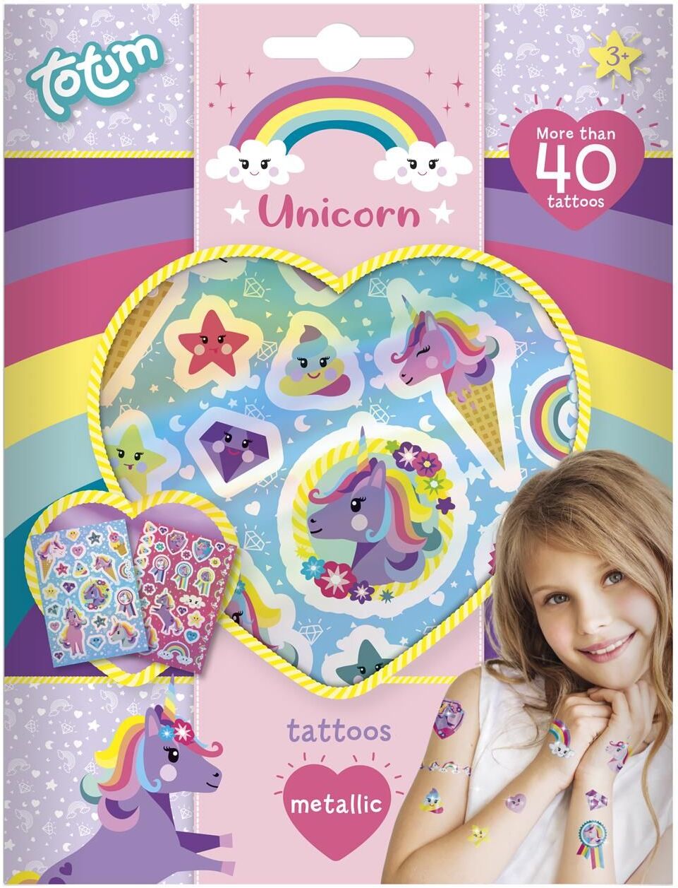 Totum: Unicorn - Tattoos Metallic (TT071698)