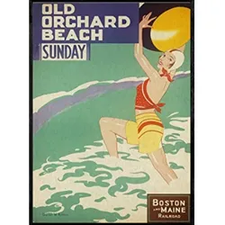 POSTER Old Orchard Beach A3 Rahmenlos