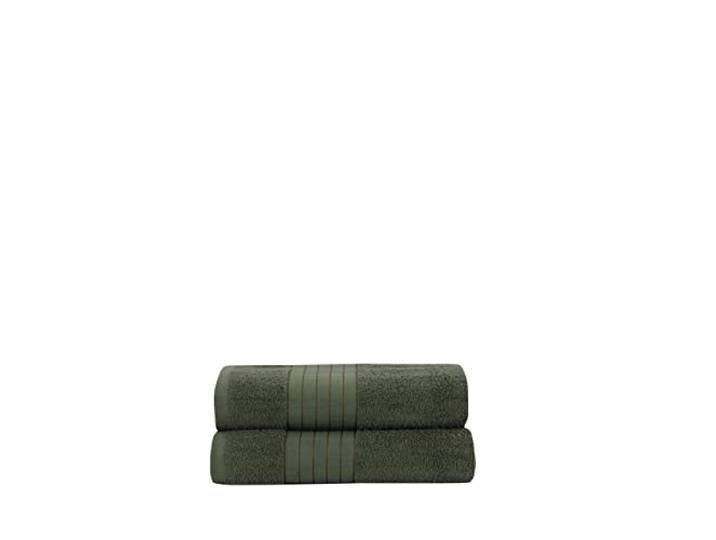 Handdoeken Emotion Katoen nr.1000 - Groen Maat: 70x140cm - 2 stuks