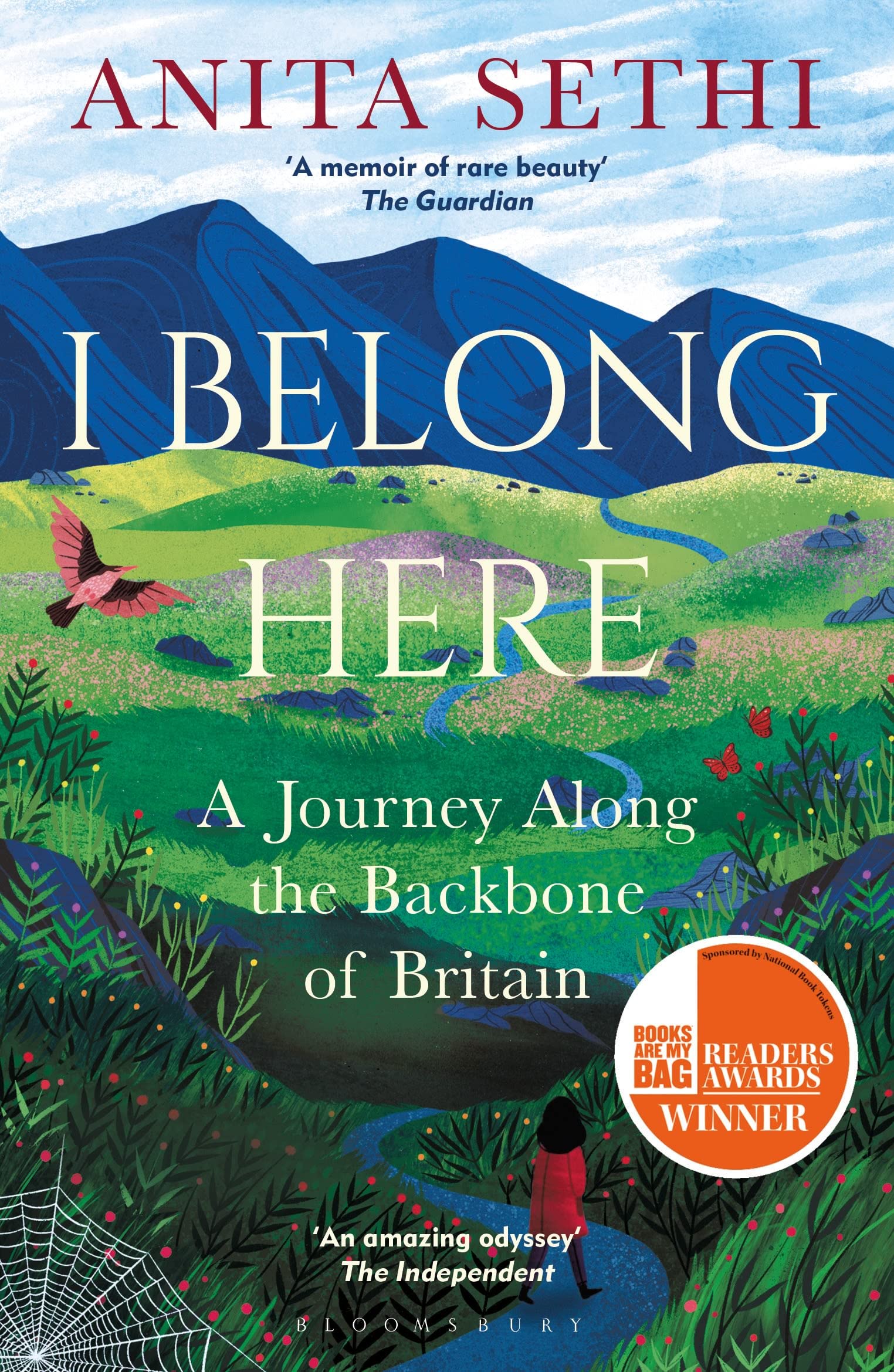 Anita Sethi - I Belong Here: A Journey Along the Backbone of Britain: WINNER OF THE 2021 BOOKS ARE MY BAG READERS AWARD FOR NON-FICTION - Preis vom 19.10.2026 19:33:35 h