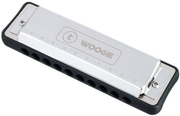 Thomann Woogie Blues Harmonica E Argent