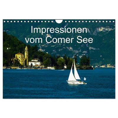 Impressionen vom Comer See (Wandkalender 2026 DIN A4 quer), CALVENDO Monatskalender