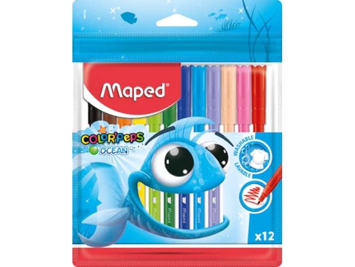 Flamastry Colorpeps Ocean 12 sztuk