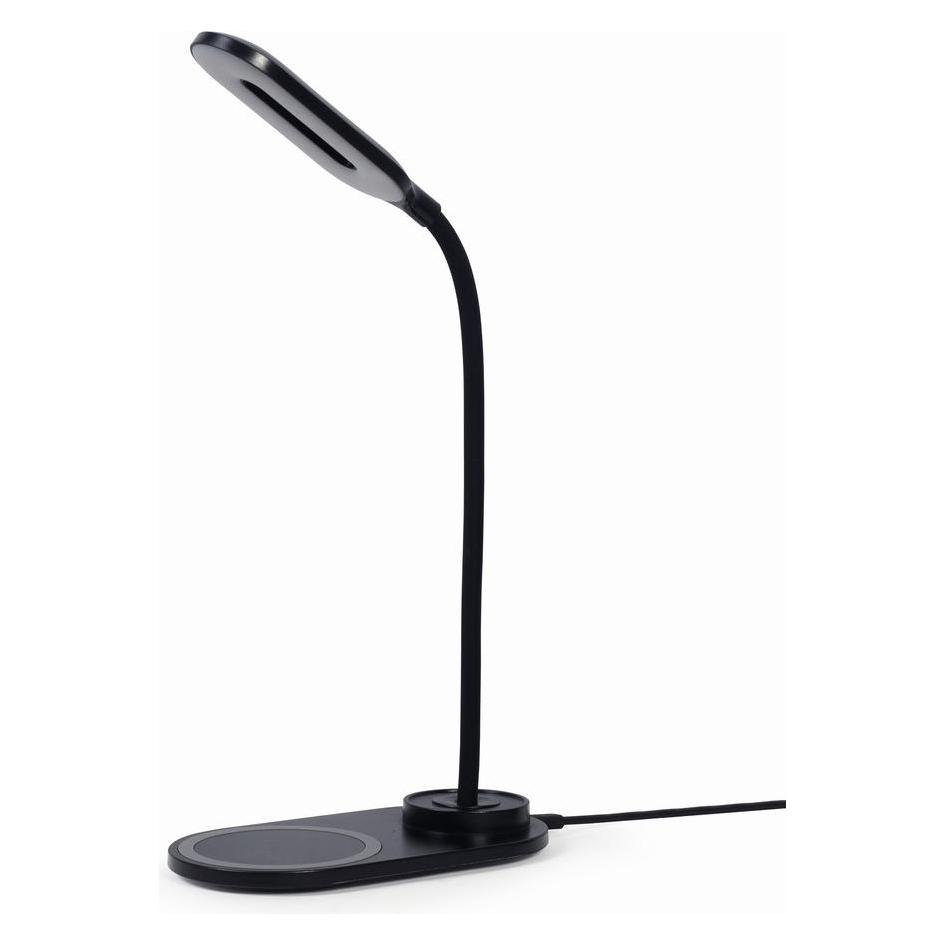 Gembird TA-WPC10-LED-01 mobile device charger Black Indoor (10 W) (TA-WPC10-LED-01)