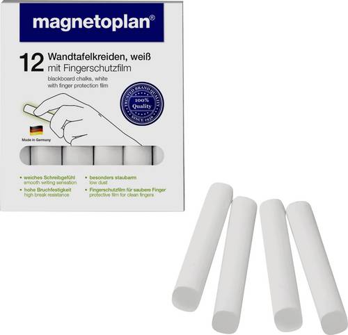 Magnetoplan Tafelkreide 12307 Weiß 12St.