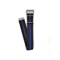 Hamilton Textil Natoband/Textilband Pan Europ 22mm H600.354.105 - dunkelgrau