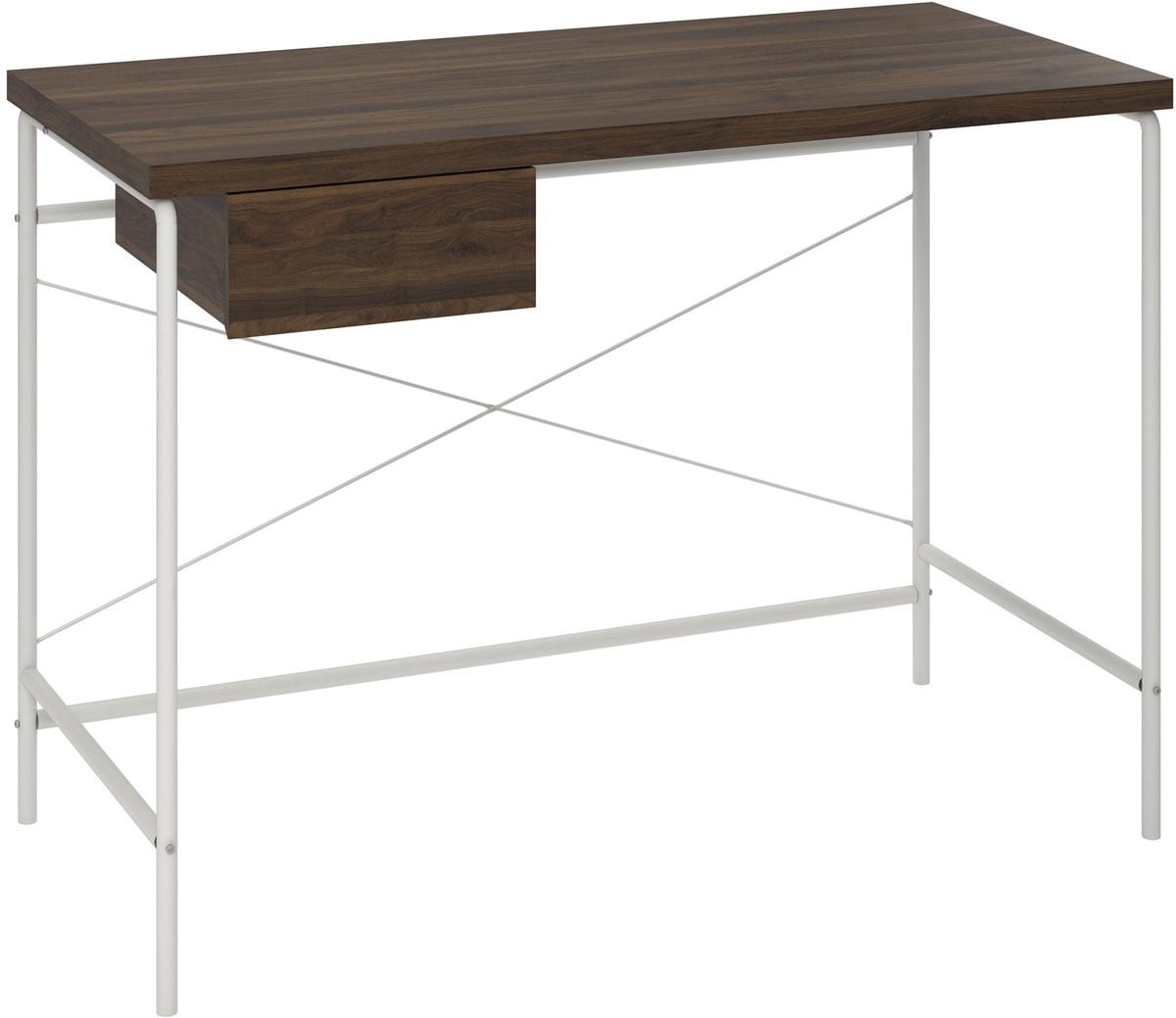 Notio Living Webster-Bureau met 1 lade - Bruin