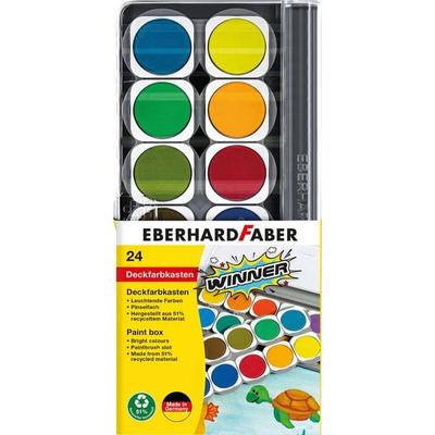Eberhard Faber Malkasten Winner Deckfarbkasten 24er
