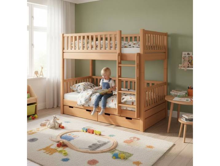 Etagenbett Noah - Buche