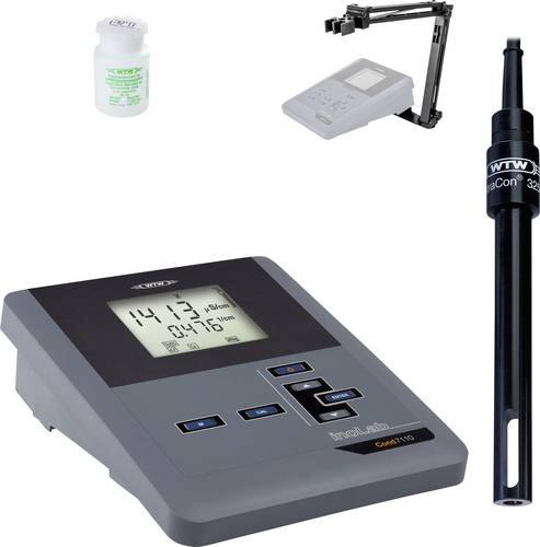 WTW inoLab Cond 7110 SET 1 Leitfähigkeits-Messgerät Leitfähigkeit, Temperatur, TDS, Salinität, Widerstand