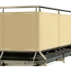 BALKONUMSPANNUNG SolVision HB2 90/300 cm Creme Polyethylen