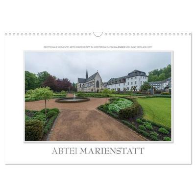 Emotionale Momente: Abtei Marienstatt im Westerwald (Wandkalender 2027 DIN A3 quer), CALVENDO Monatskalender