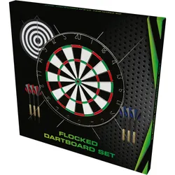 XQ Max Flocked Dartscheiben-Set multicolor