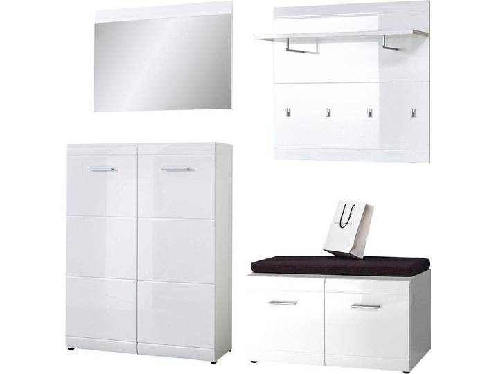 Garderoben-Set GERMANIA GW-Adana , weiss (weiß), Kastenmöbel-Sets, Garderoben-Set