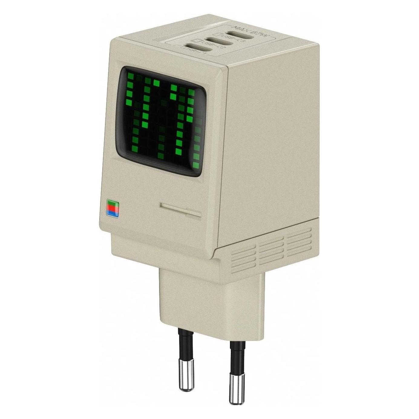 Sharge Retro (67 W, 3 Ports) (CDT-SG-67-3C-SZYEU-MI)