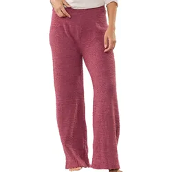 ELLENOR Plüsch-Loungewear-Hose für Damen