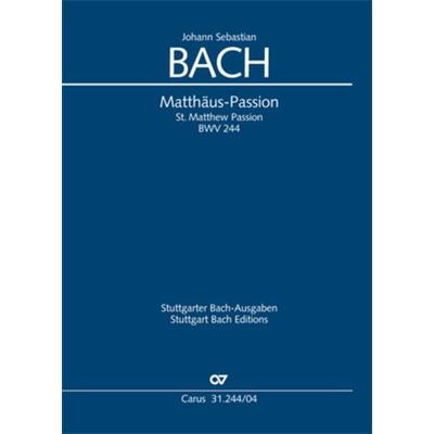 Matthäus-Passion (Klavierauszug deutsch/englisch) -