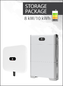 Huawei 8kW Wechselrichter + 10kWh LUNA Paket