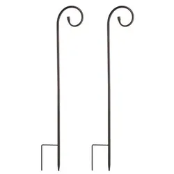 ABELLA Garden 2 Metall-Halter für Hängedekoration Schäferhaken Größenauswahl