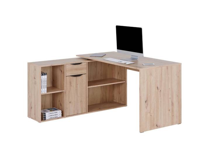 Schreibtisch mit Stauraum B 136,8cm H 74,2cm