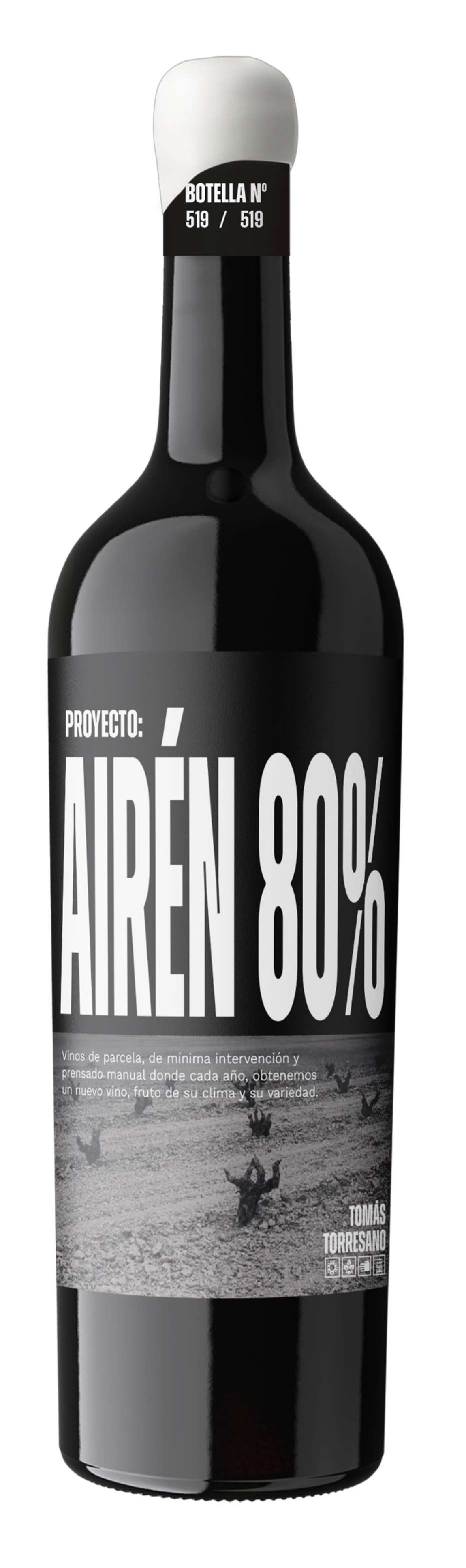 Torresano 'Proyecto Airén 80%' Tomas