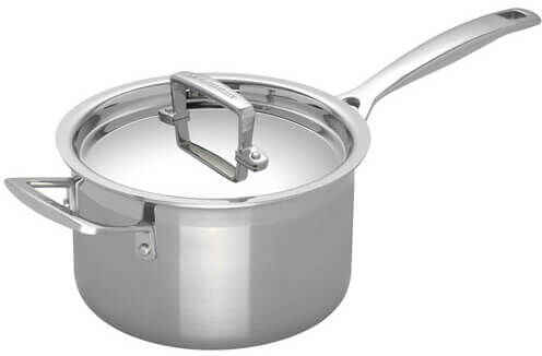 Le Creuset 3-ply Stainless Steel 18cm Saucepan