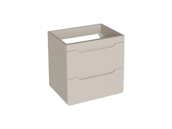 Meuble sous vasque suspendu coloris beige – 60 cm – ARUBA