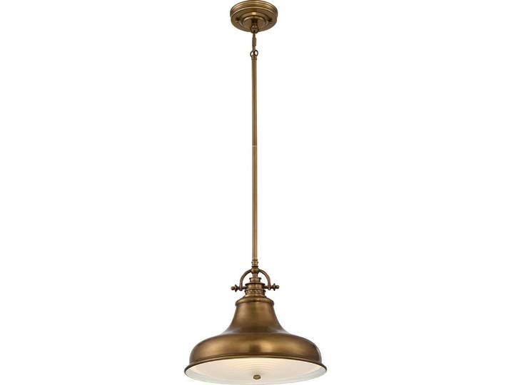 Emery Lampe à suspendre Laiton vieilli Quoizel QZ-EMERY-P-M-WS
