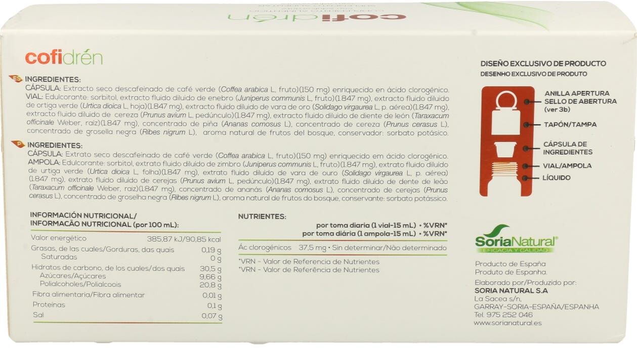 Soria Natural Cofidren Doble Acción Viales 14x15ml
