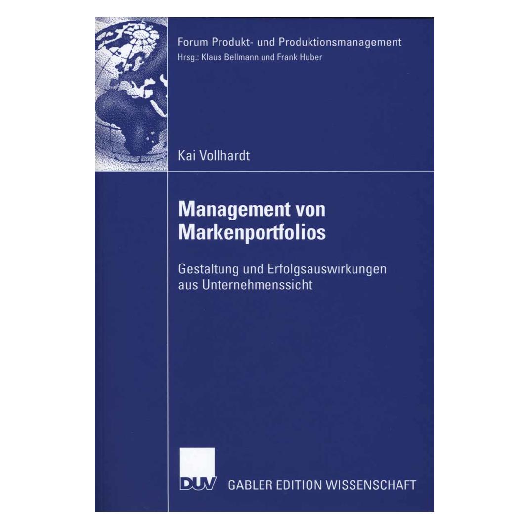Gabler Management von Markenportfolios (Deutsch, Softcover, Kai Vollhardt) (55188894)