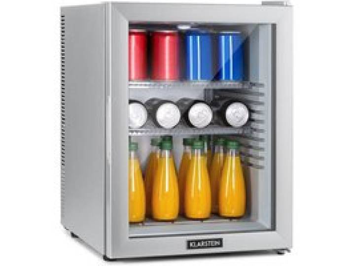 Brooklyn 55cm 42L Frigo à Boisson avec Porte Vitrée Argent