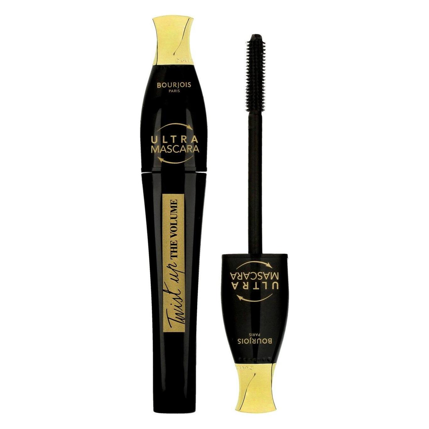 Bourjois Mascara Twist Up The Volume tusz do rzęs 002 Ultra Brown 8ml (Braun, Ultra Brown No 002, Ultrabraun) (3616302737369)
