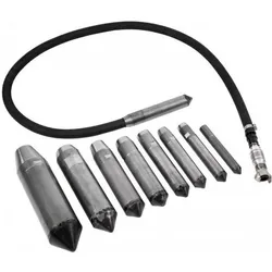 Elmag, Rührwerk + Mörtelrührer, - Druckluft-Flaschenrüttler DR30 Ø30mm, 2m Schlauch, Flaschenlänge 216mm, Zentrifugalkraft 1,4 (Betonverdichter)