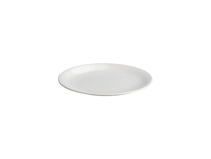 Alessi - Assiette à dessert All-time - Blanc - Porcelaine Bone China - Designer Guido Venturini