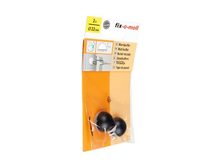 fix-o-moll Wandpuffer selbstklebend Ø 22 mm