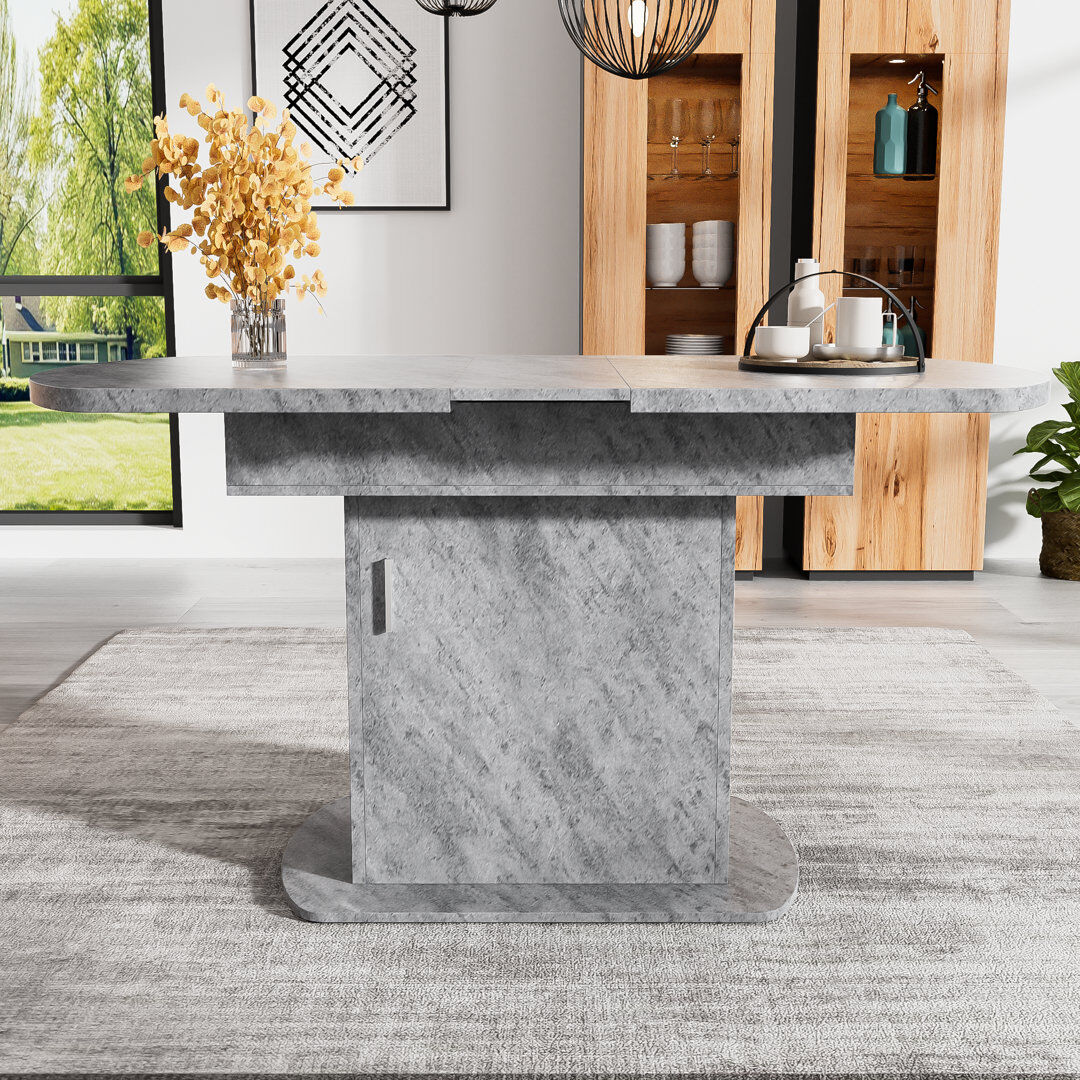 Metro Extendable Dining Table Grey