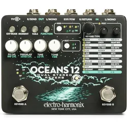 Electro-Harmonix Oceans 12 (Gitarre), Effektpedal, Schwarz
