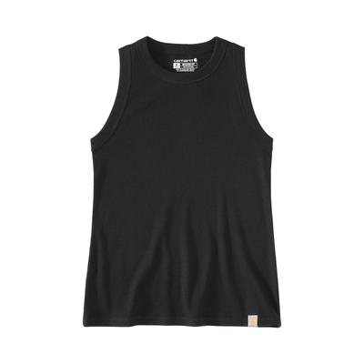 T-Shirt CARHARTT "Ribbed", Damen, Gr. S, schwarz, Obermaterial: 100% Baumwolle CO., Shirts T-Shirt