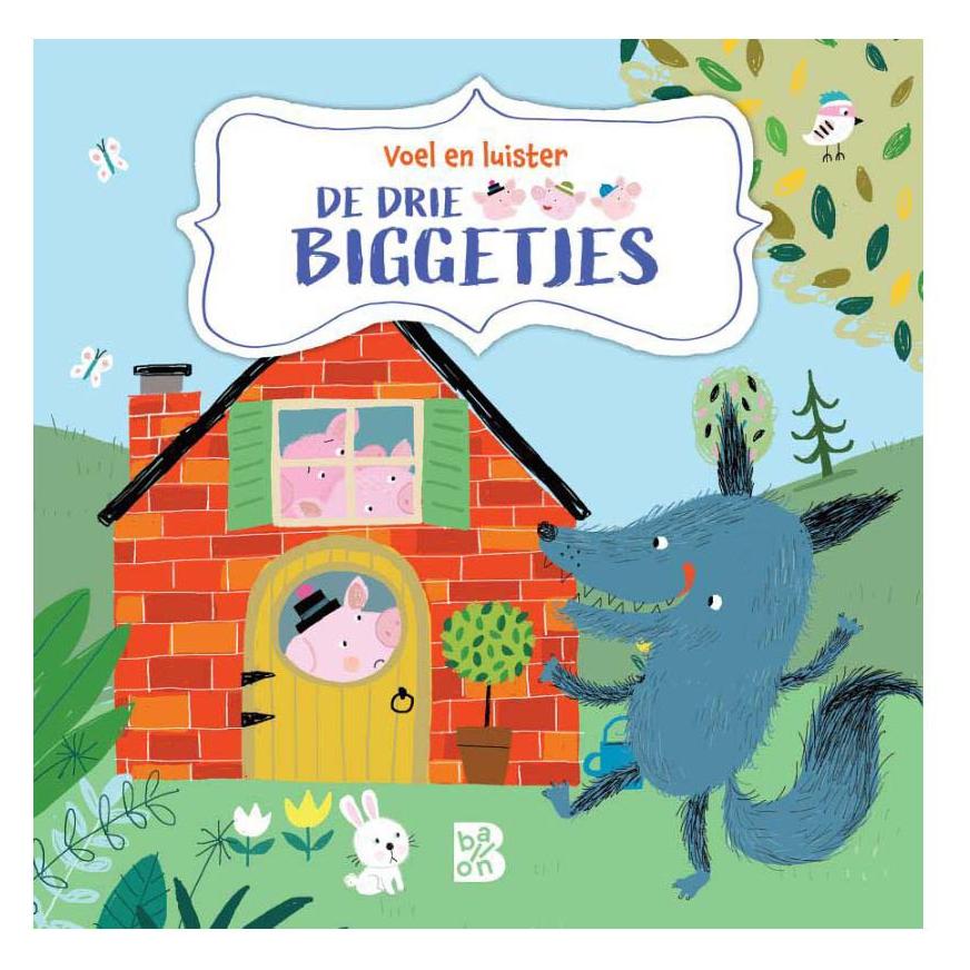 Wins Holland De drie biggetjes (Voel en luister) (Niederländisch) (66463076)