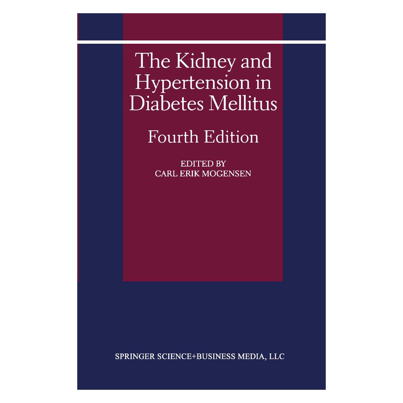 Springer The Kidney and Hypertension in Diabetes Mellitus (Englisch, Softcover, Carl Erik Mogensen, Erik Mogensen) (55532556)