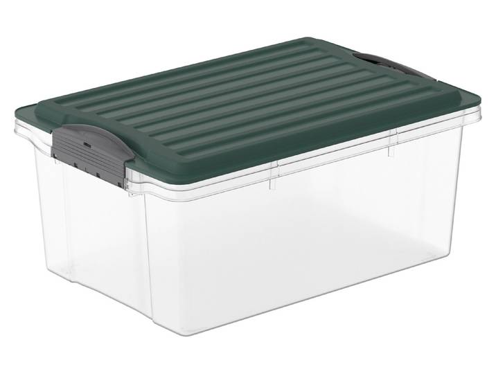 Rotho Stapelbox mit Deckel Oecoplan 39.5 × 27.5 x 18 cm A4 / 13 l