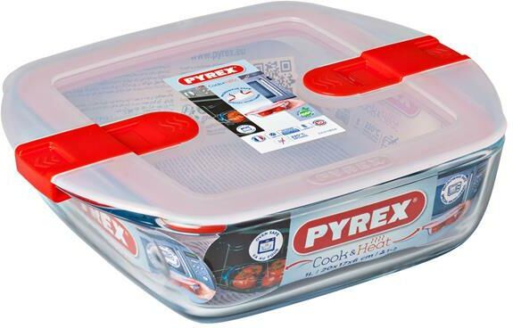 Pyrex Contenitore Quadrato 1 l
