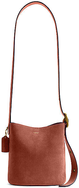 COACH Ledertasche - Bucket Bag BLEECKER 21 camel EG