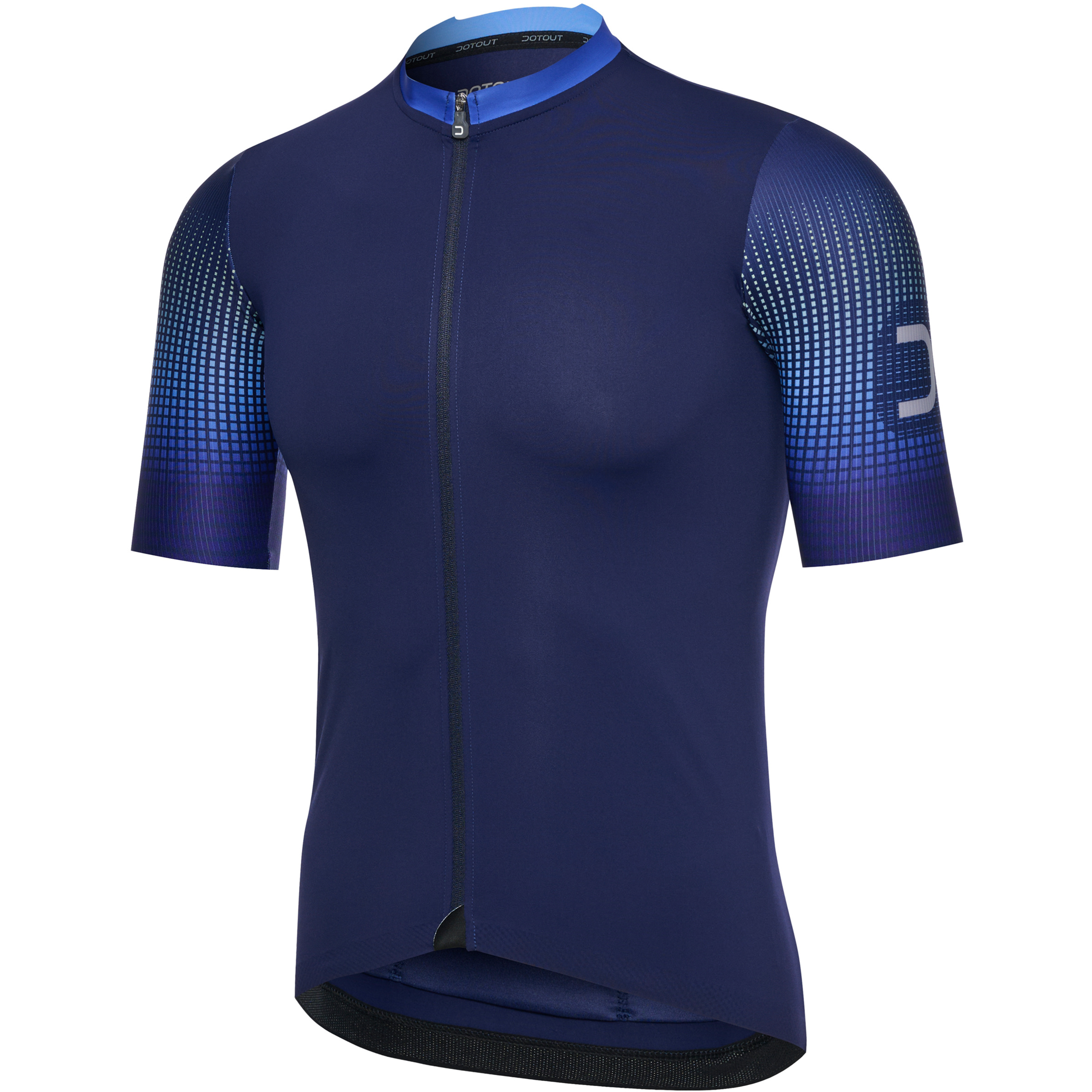 Dotout Elite Trikot Herren Radtrikots blau Größe L Rennrad Schnell trocknend