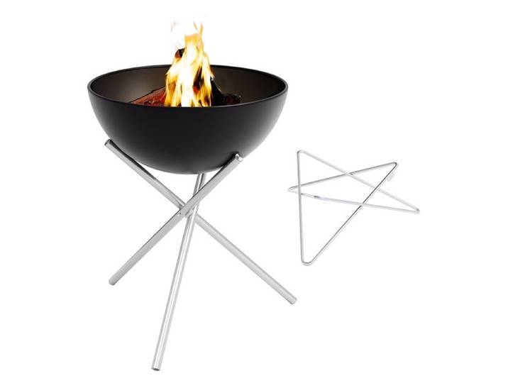 höfats BOWL Feuerset flex Edelstahl/Stahl
