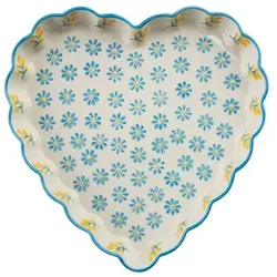 Tranquillo Quicheform Floraal Herzform 26cm